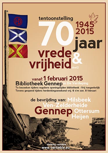 Poster 70jaar Vrede en Vrijheid